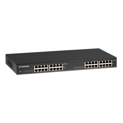 Black Box LPJ016A-T-R2 PoE Gigabit Ethernet Injector - 802.3at, 16-Port, 30W